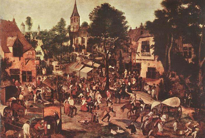 BRUEGHEL, Pieter the Younger Village Feast